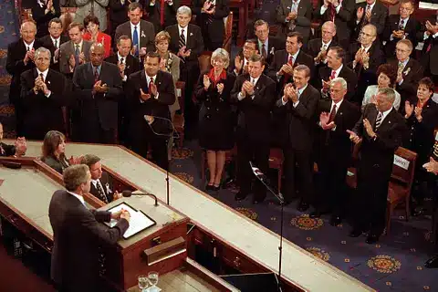 bush congress september 2001