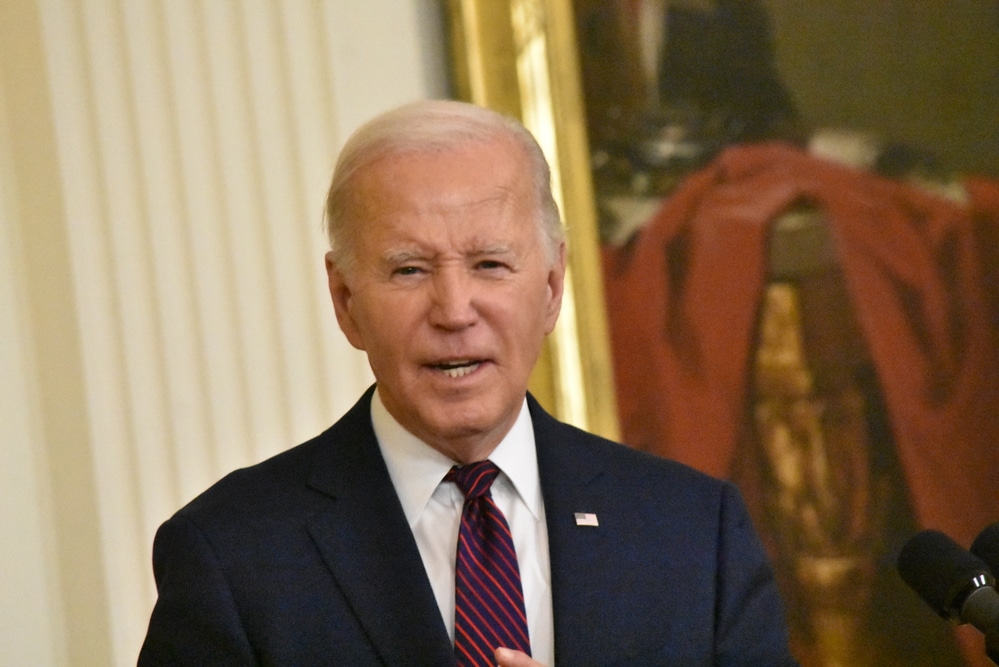 us president joe biden delivers remarks at u.s. conference of mayors winter meeting event at the white house