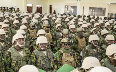 Kenyan Soldiers Begin Patrols in Haiti in American Armored Vehicles