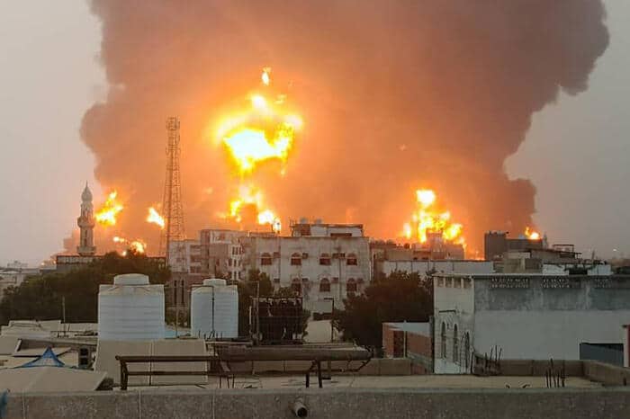 Israeli Strikes on Crucial Yemeni Port Cause $20 Million in Damage