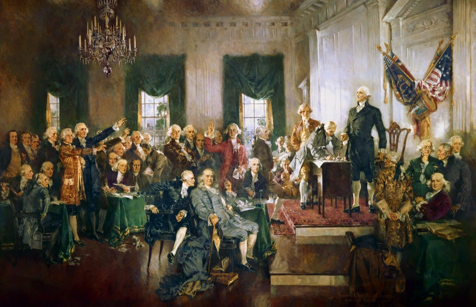 scene at the signing of the constitution of the united states 1536x990