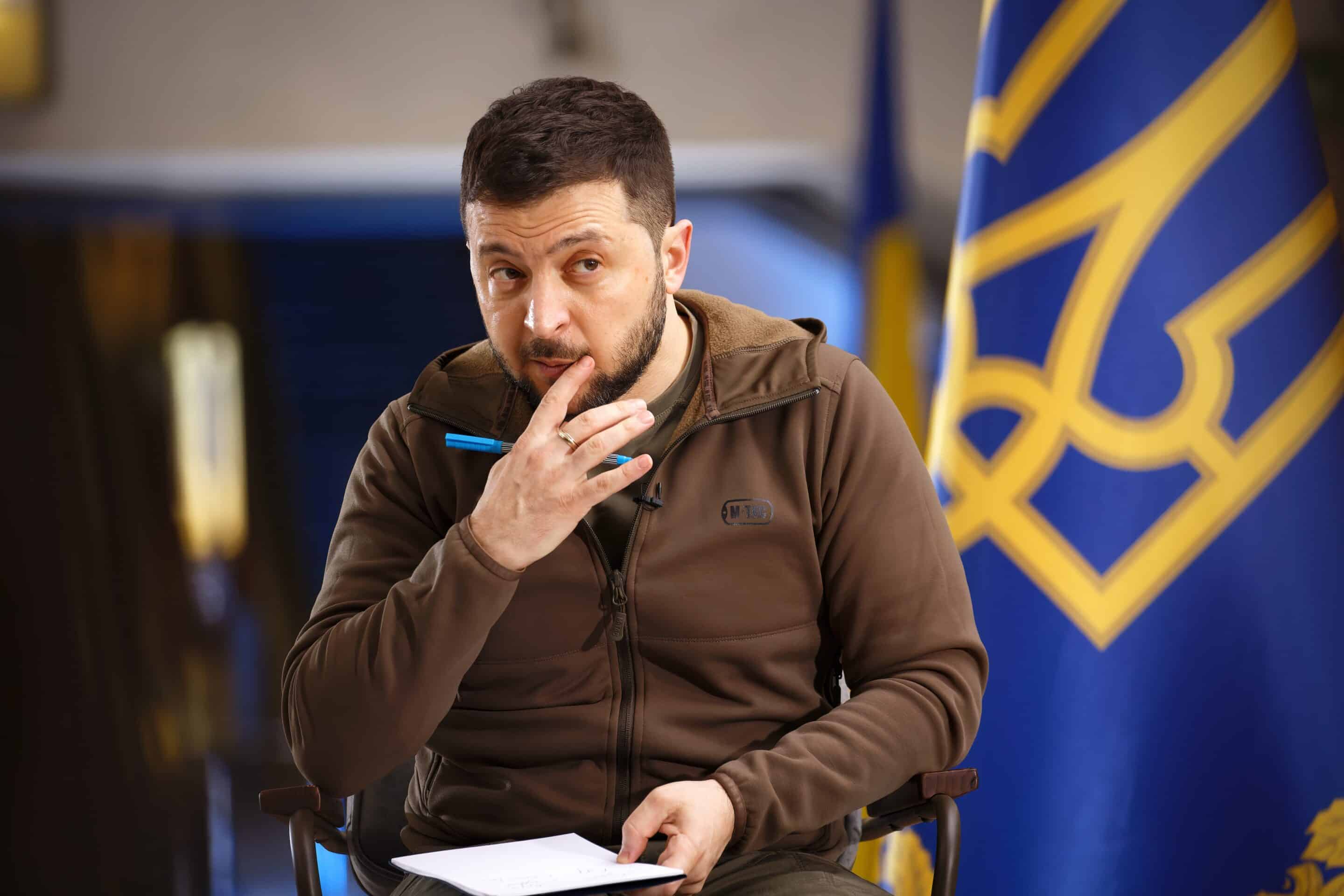 press conference of volodymyr zelenskyy the president of ukraine