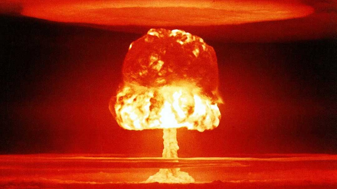 A mushroom cloud from an atomic bomb (Public domain photo from PickPik)