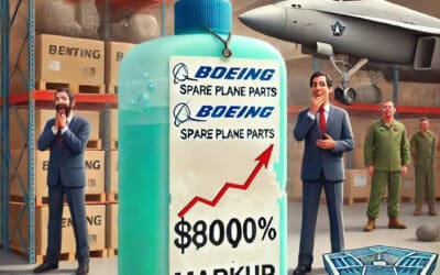 Boeing Overcharged Pentagon for Spare Plane Parts, Including Soap Dispensers at 8000% Markup