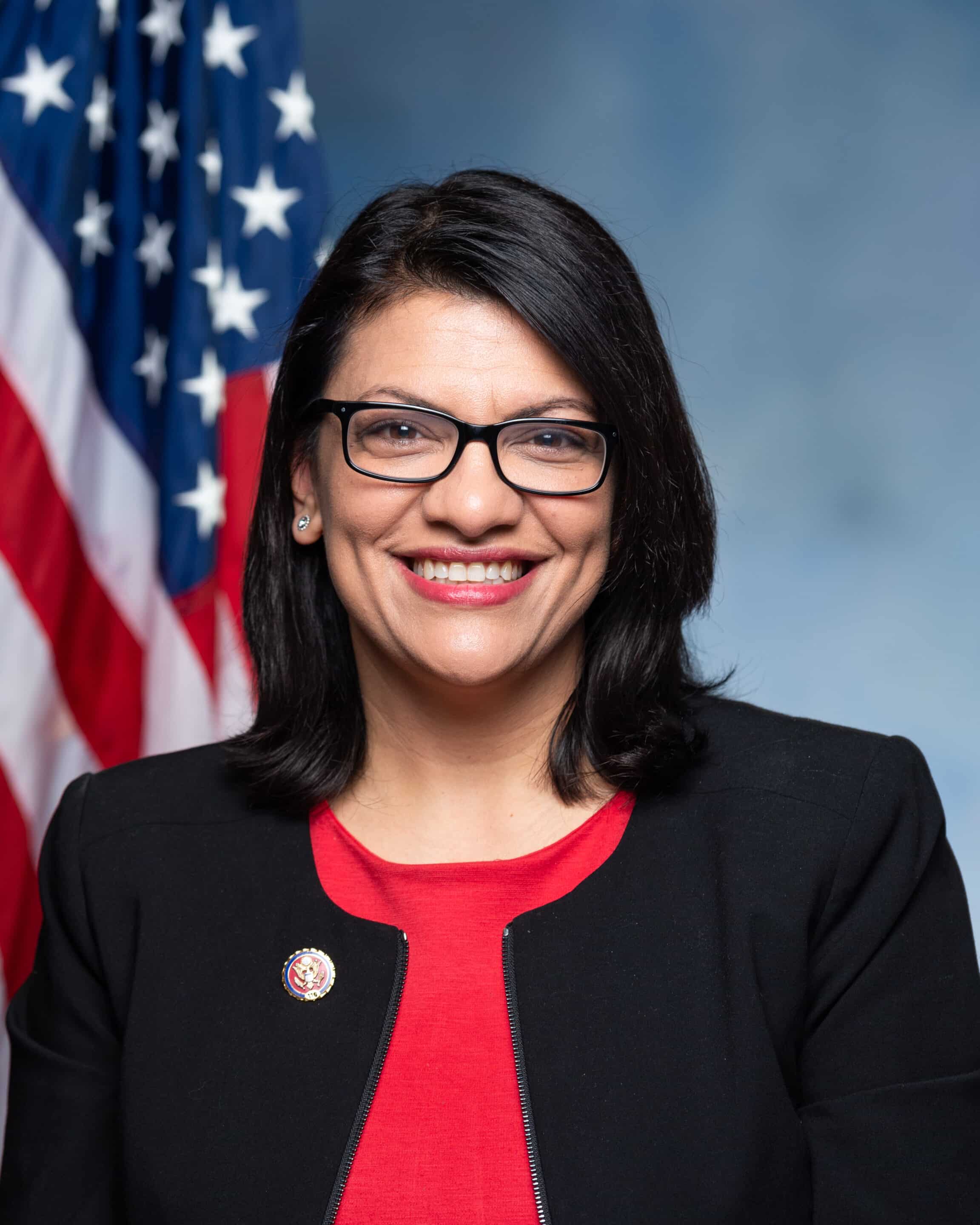 rashida tlaib, official portrait, 116th congress