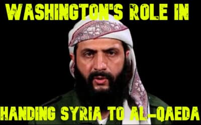 COI #724: Washington’s Role in Handing Syria to Al-Qaeda