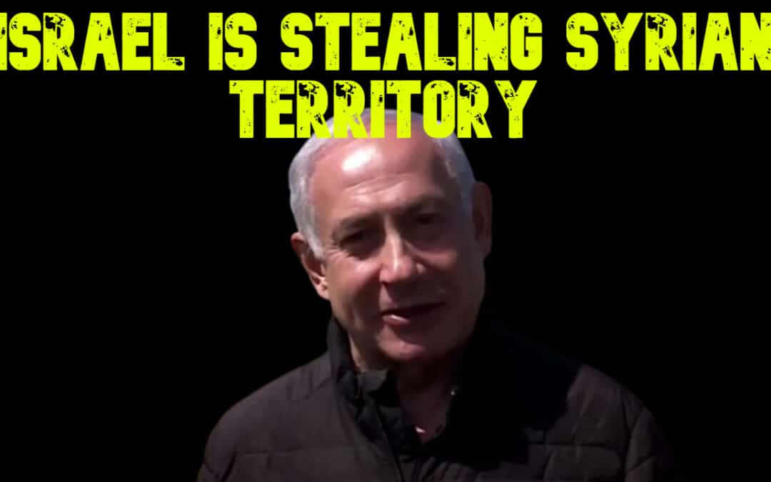 COI #725: Israel Is Stealing Syrian Territory