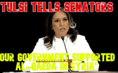 COI #752: Tulsi Tells Senators ‘Our Government Supported Al-Qaeda in Syria’