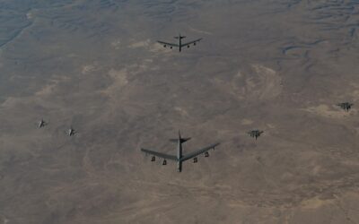 US B-52 Bombers Fly Over Nine Countries in the Middle East