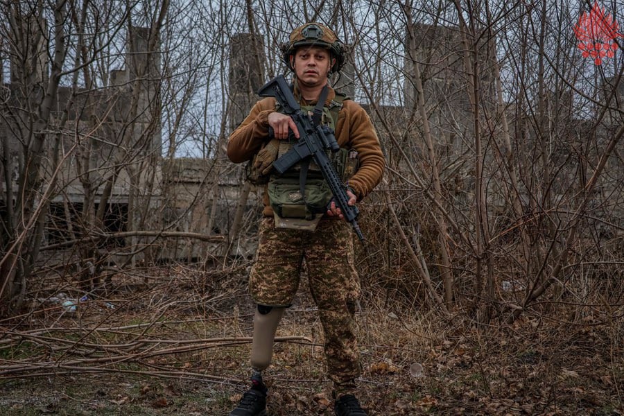 Ukrainian Amputee Soldiers Continue to Fight