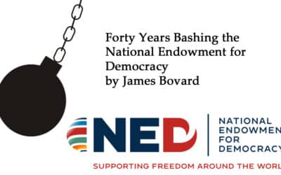 Forty Years Bashing the National Endowment for Democracy