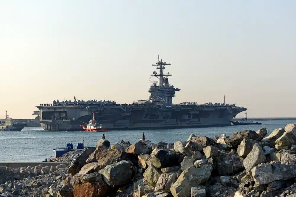 US Aircraft Carrier Arrives in South Korea as Show of Force