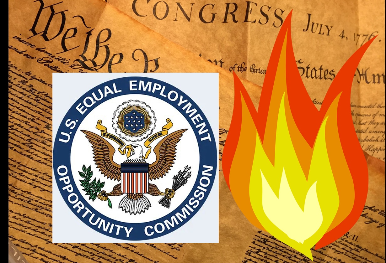 eeoc constitution in flames copyright free