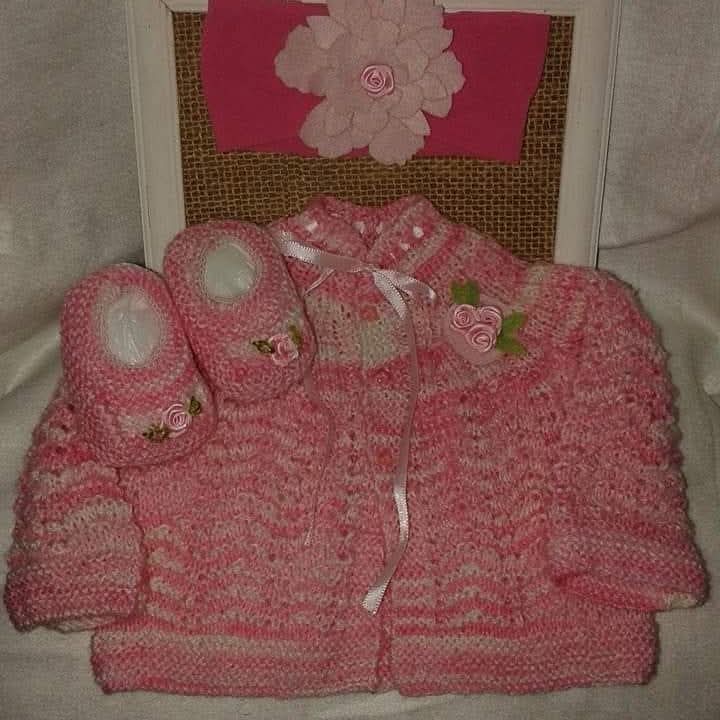 Casaquinho de crochet
