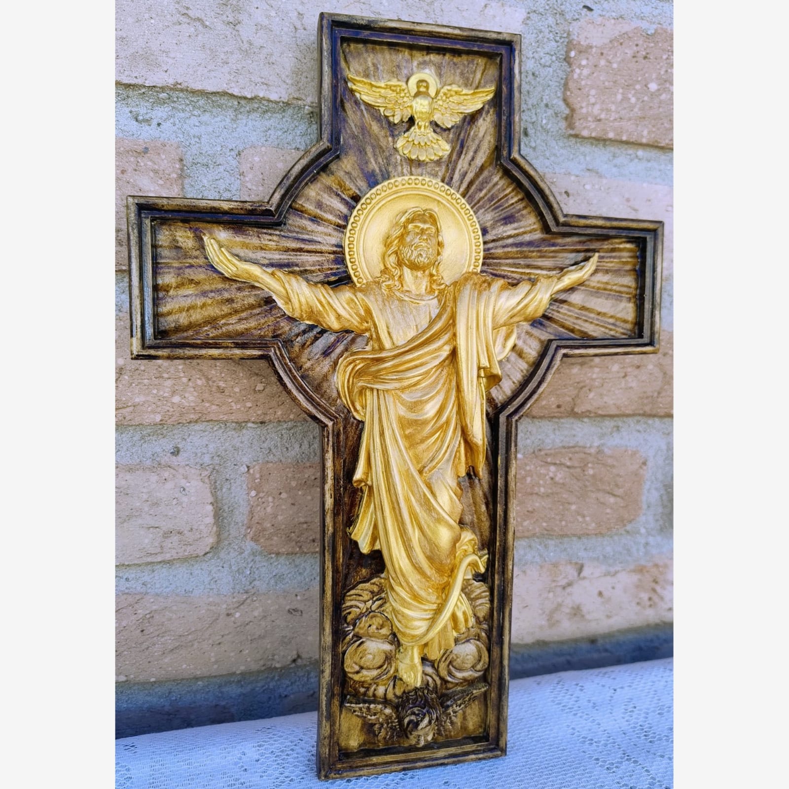 Crucifixo Jesus em Ascenção