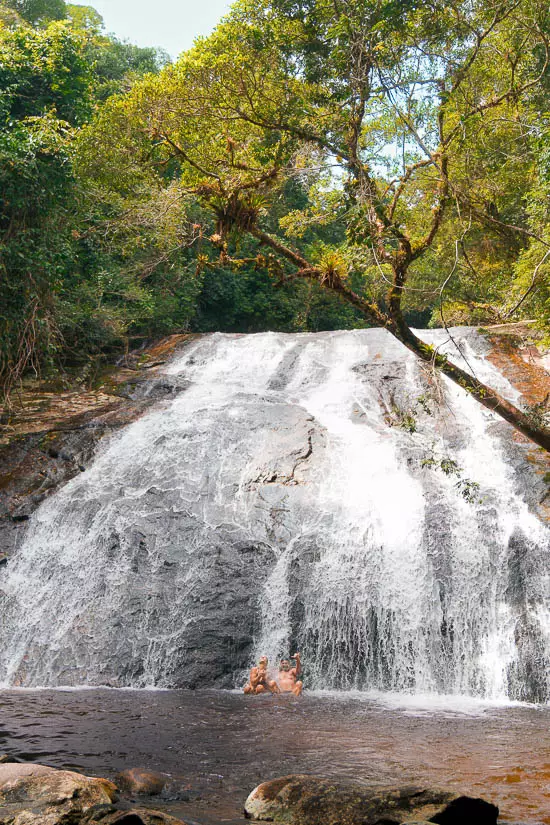 Trilha e Cachoeira das Sete Quedas