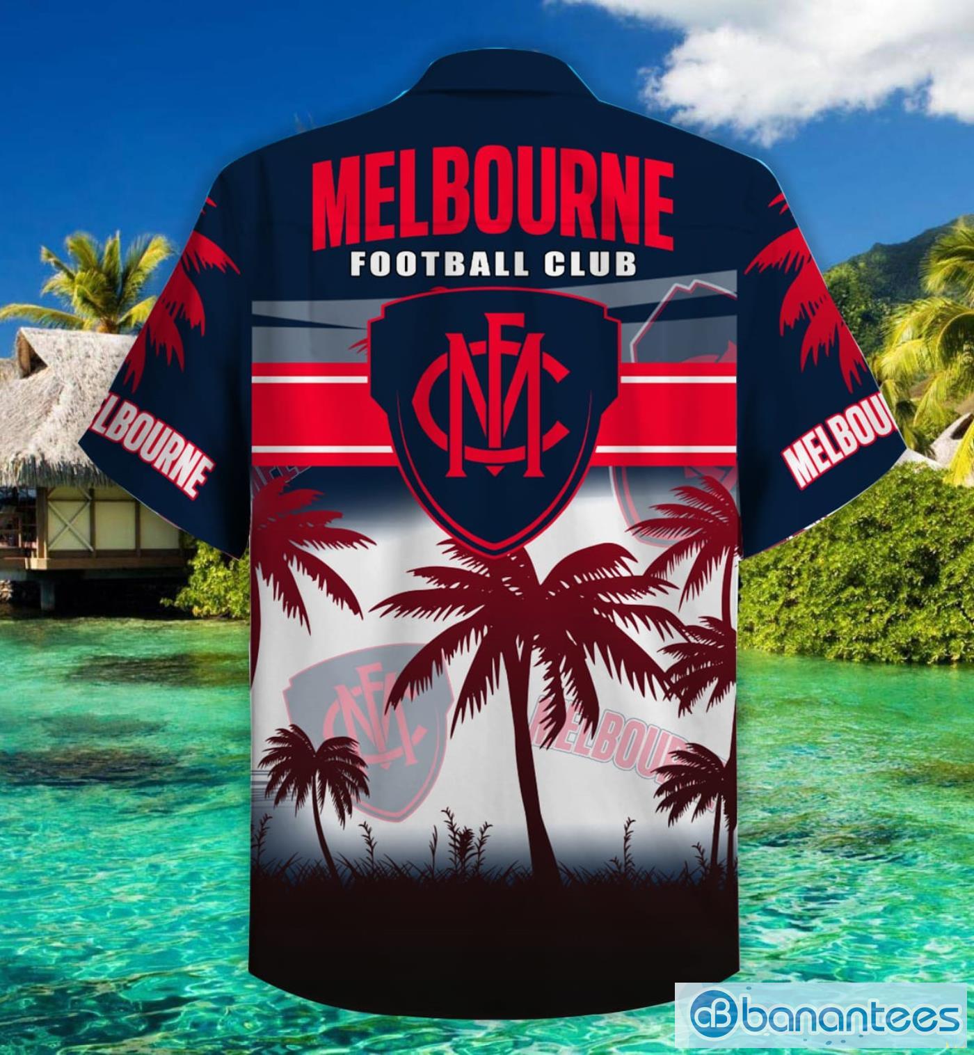 Afl Melbourne Football Club Hawaiian Shirt For Fans Product Photo 2