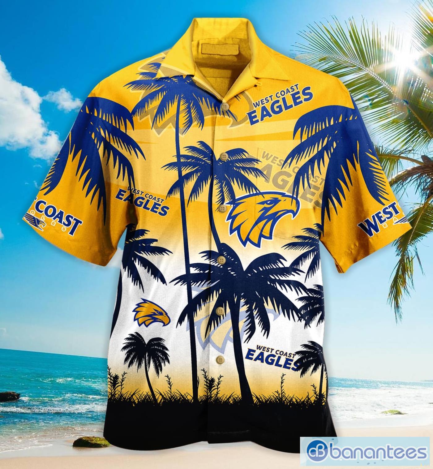 Afl The Eagles Hawaiian Shirt For Fans Product Photo 1