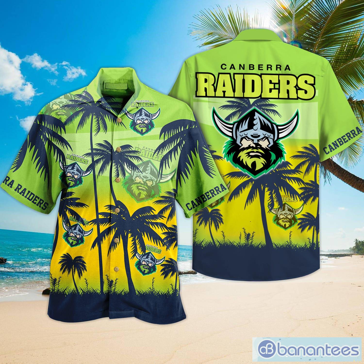 Canberra Raiders Hawaiian Shirt For Fans Product Photo 1