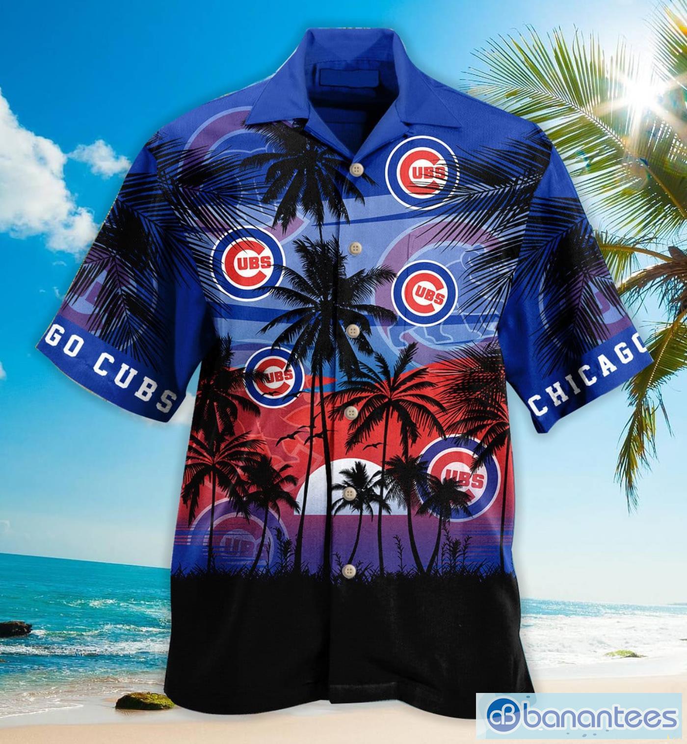 Chicago Cubs Coconut Aloha Hawaiian Shirt Product Photo 2