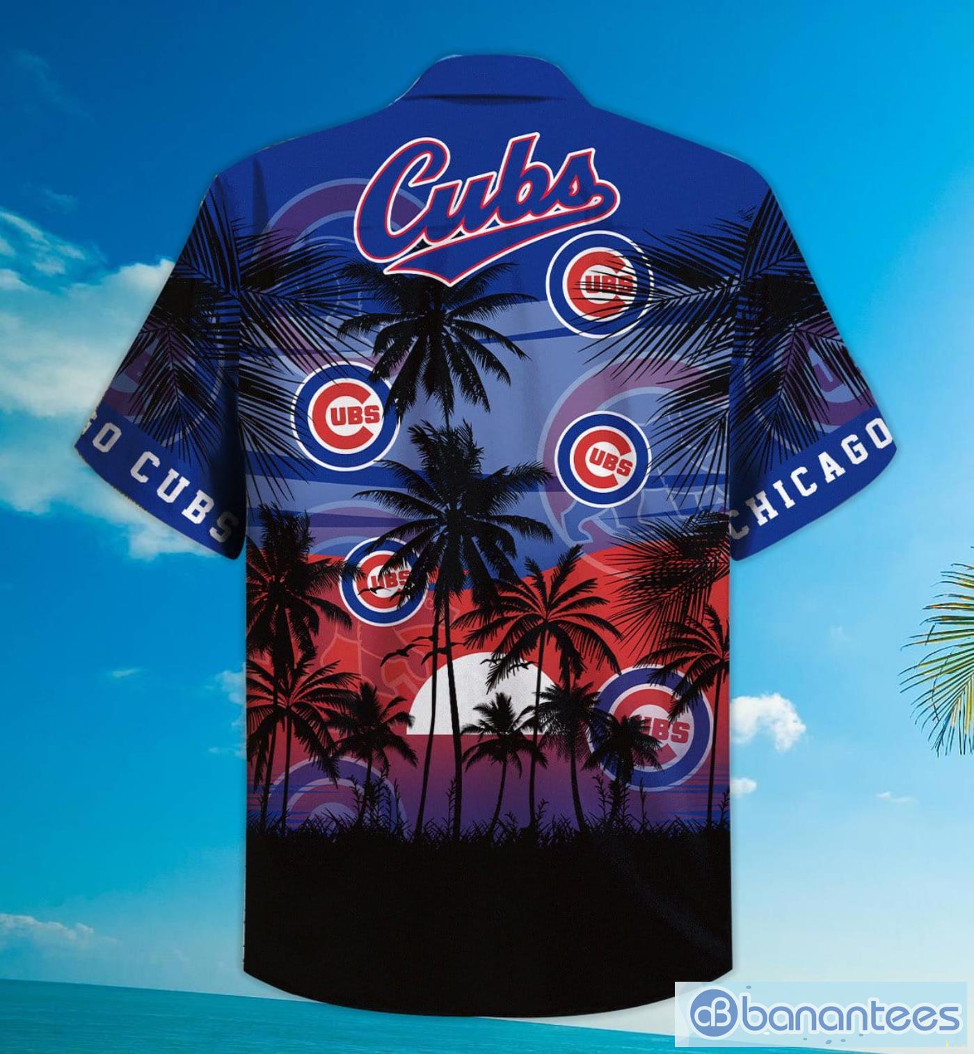 Chicago Cubs Coconut Aloha Hawaiian Shirt Product Photo 3