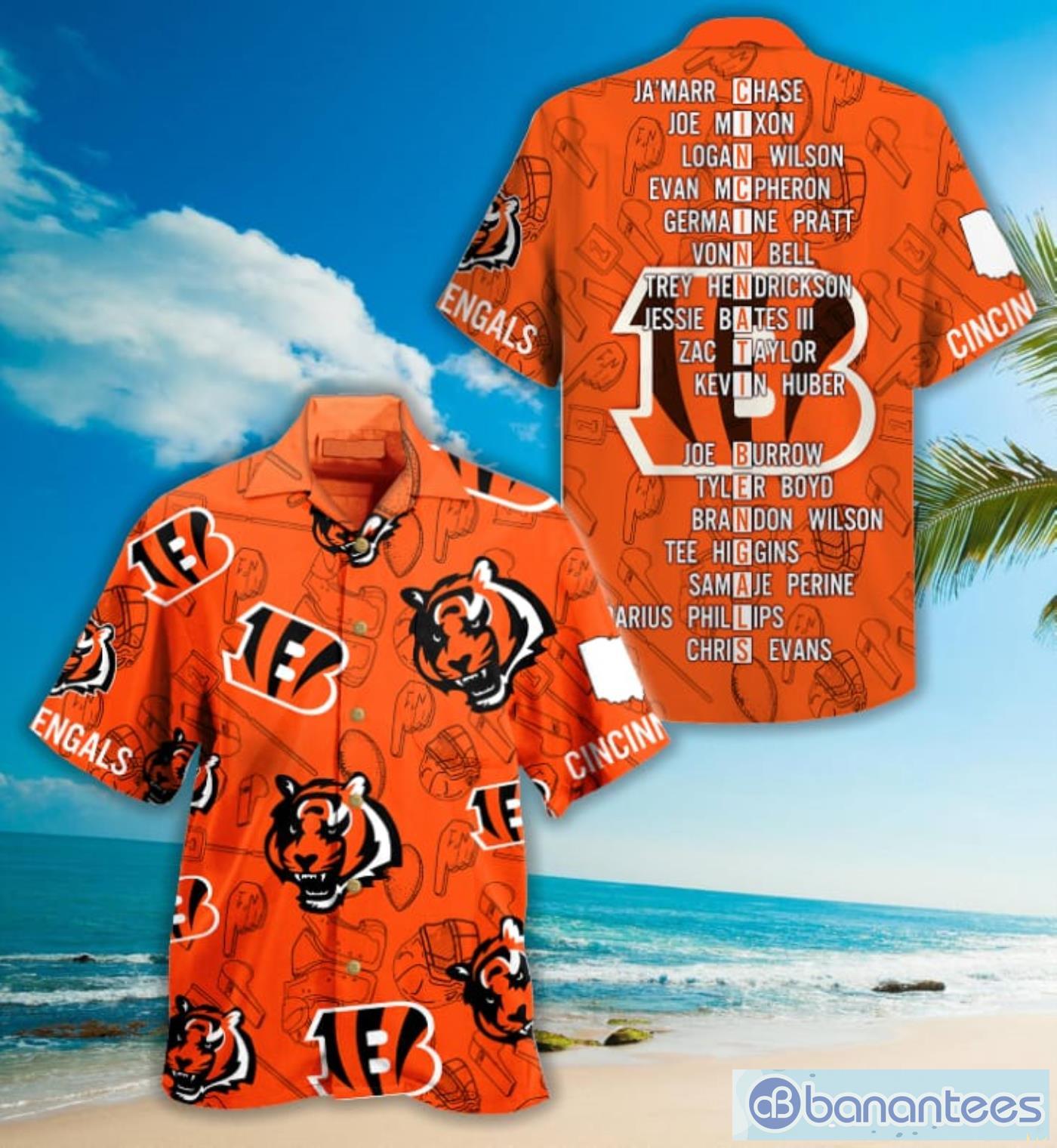 Cincinnati Bengals Hawaiian Shirt For Fans Product Photo 1