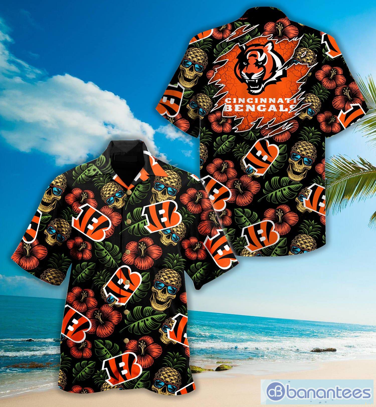 Cincinnati Bengals Pineapple Hawaiian Shirt For Fans Product Photo 1