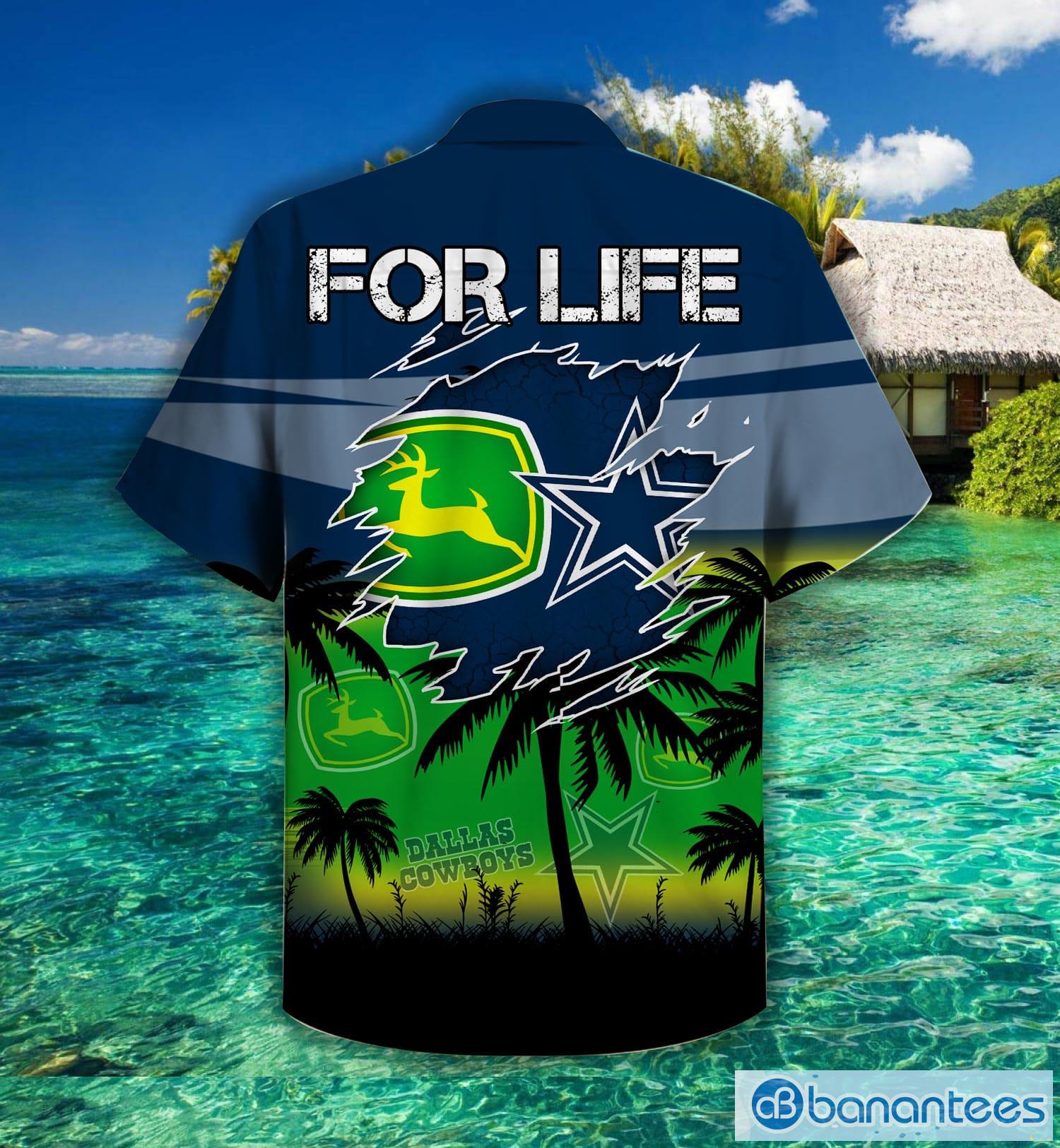 Dallas Cowboy Nfl John Deere Nfl Hawaiian Shirt For Fans Product Photo 2