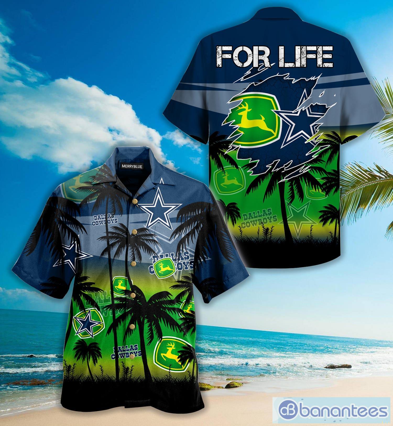 Dallas Cowboy Nfl John Deere Nfl Hawaiian Shirt For Fans Product Photo 1