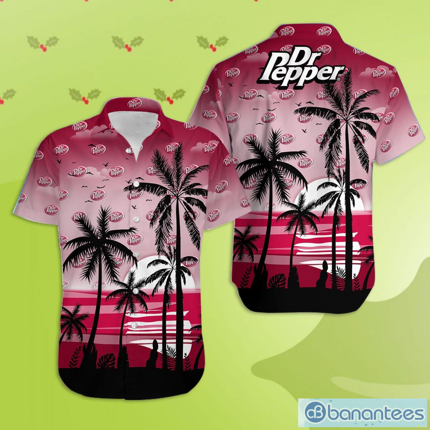 Dr Pepper Hawaiian Shirt For Fans Product Photo 1