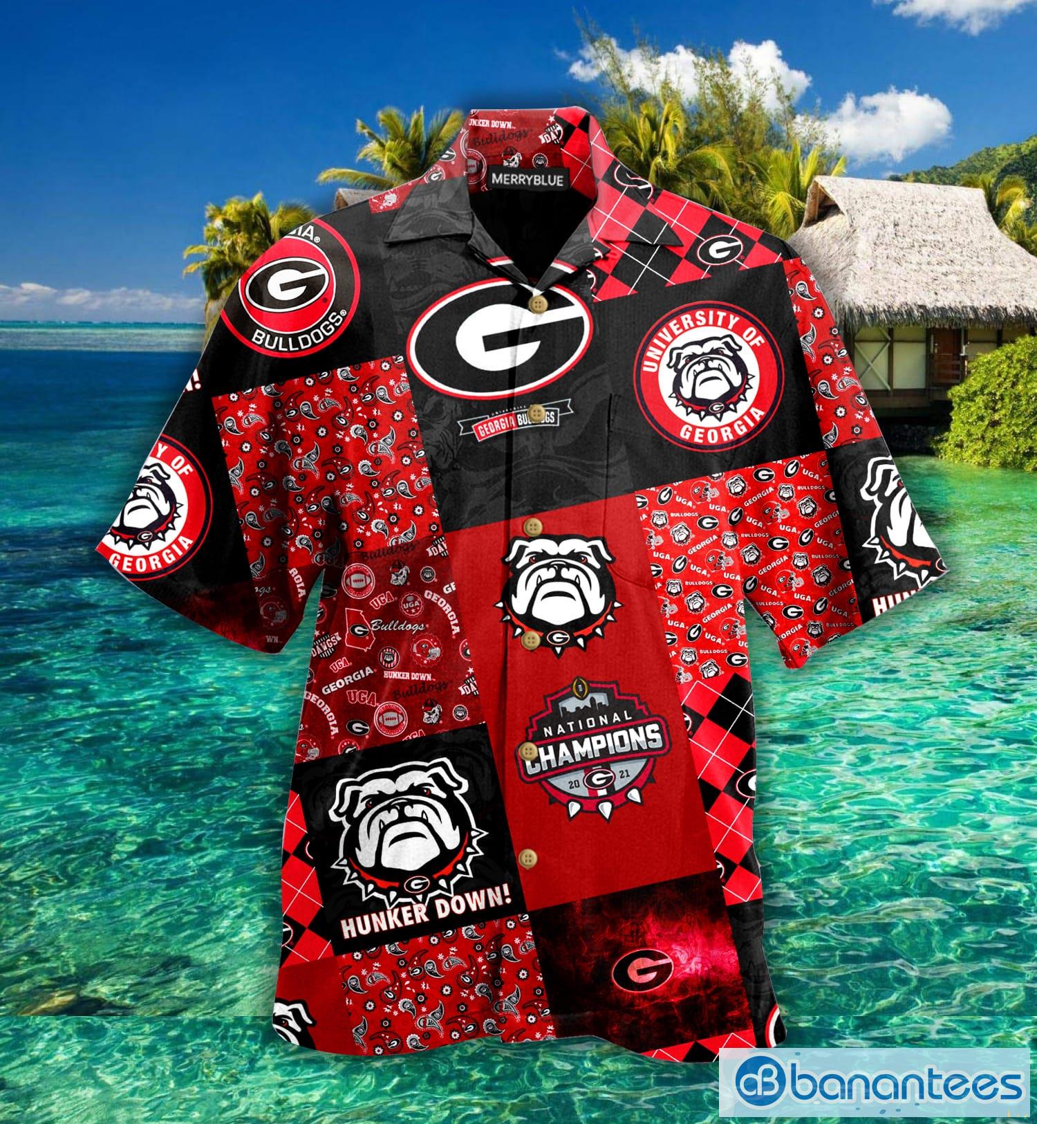 Georgia Bulldogs Ncaa Champions Hawaiian Shirt For Fans Product Photo 2