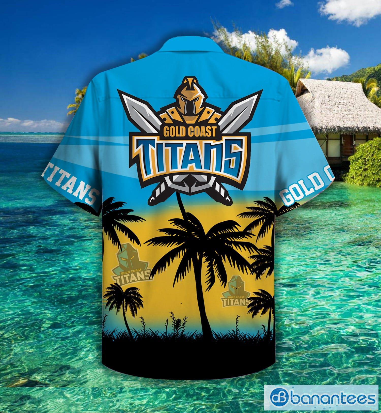 Gold Coast Titans Hawaiian Shirt For Fans Product Photo 2