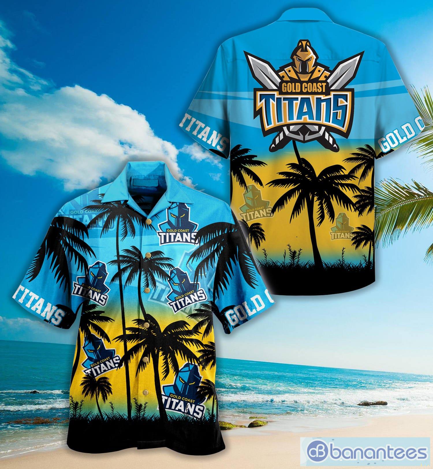 Gold Coast Titans Hawaiian Shirt For Fans Product Photo 3