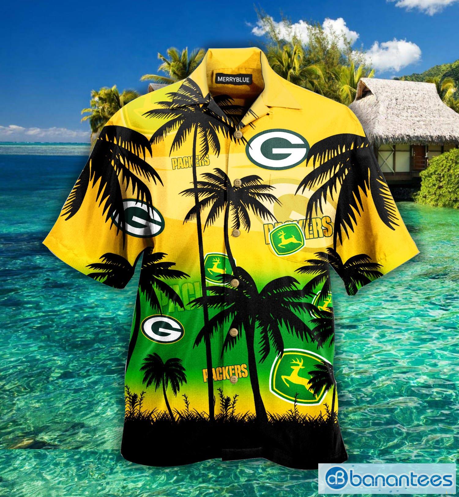 Green Bay Packers Nfl John Deere Nfl Hawaiian Shirt For Fans Product Photo 3