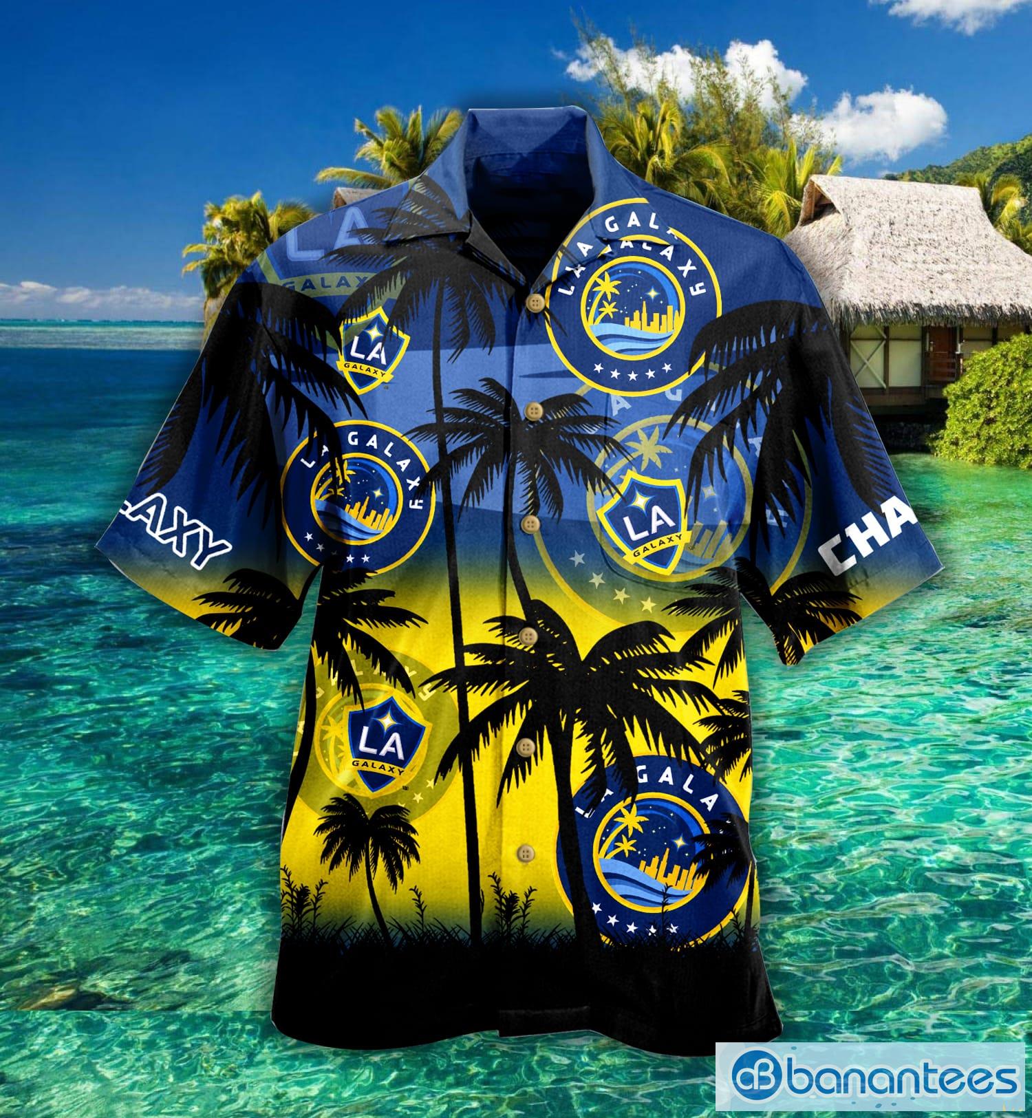 Los Angeles Galaxy Mls Hawaiian Shirt For Fans Product Photo 3