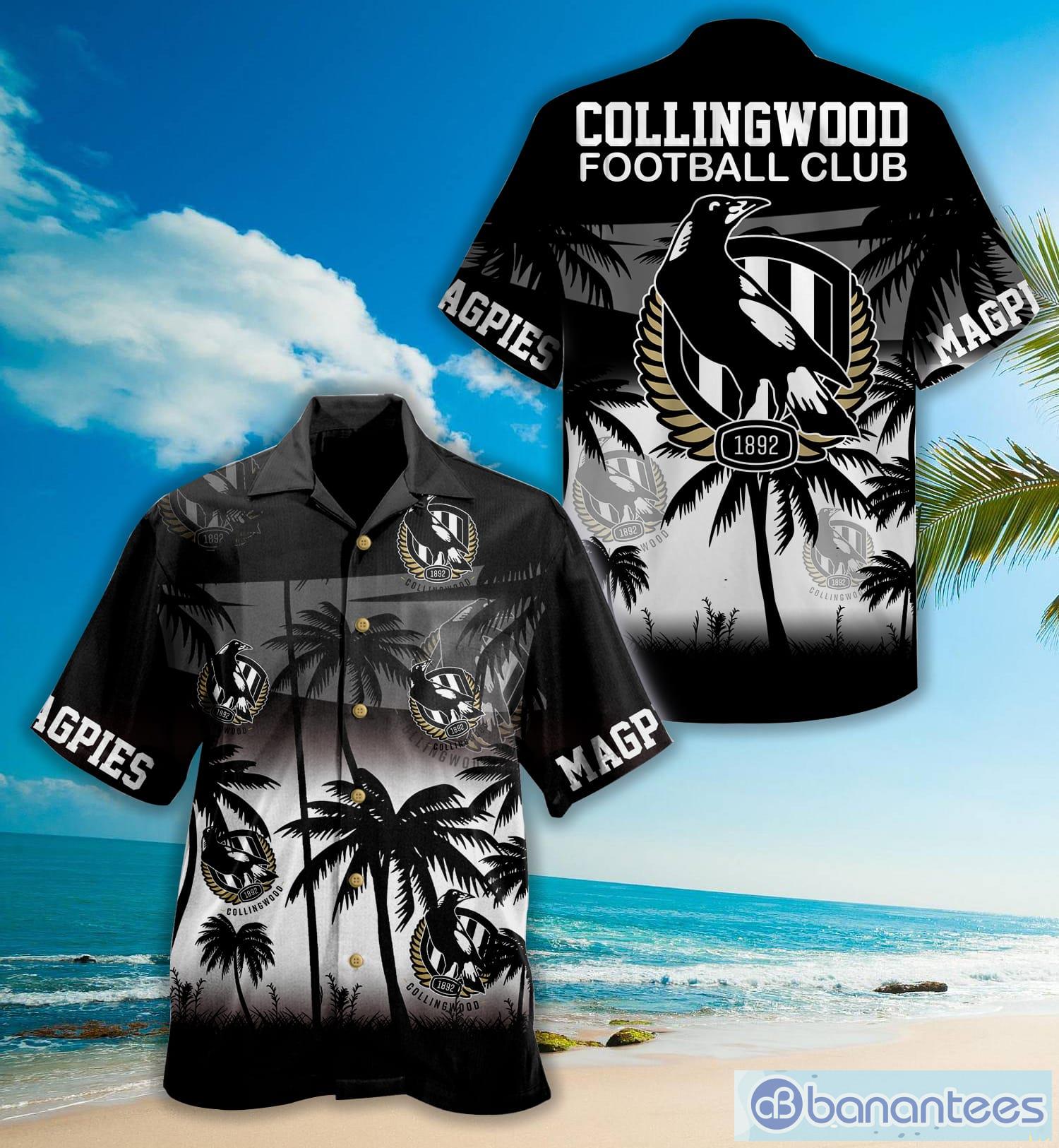 Magpies Afl Hawaiian Shirt For Fans Product Photo 1