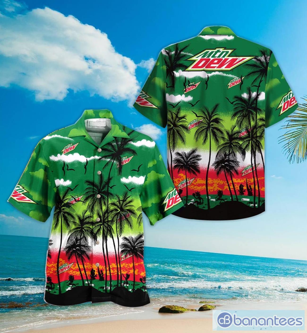 Mountain Dew Clound Coconut Hawaiian Shirt Product Photo 1