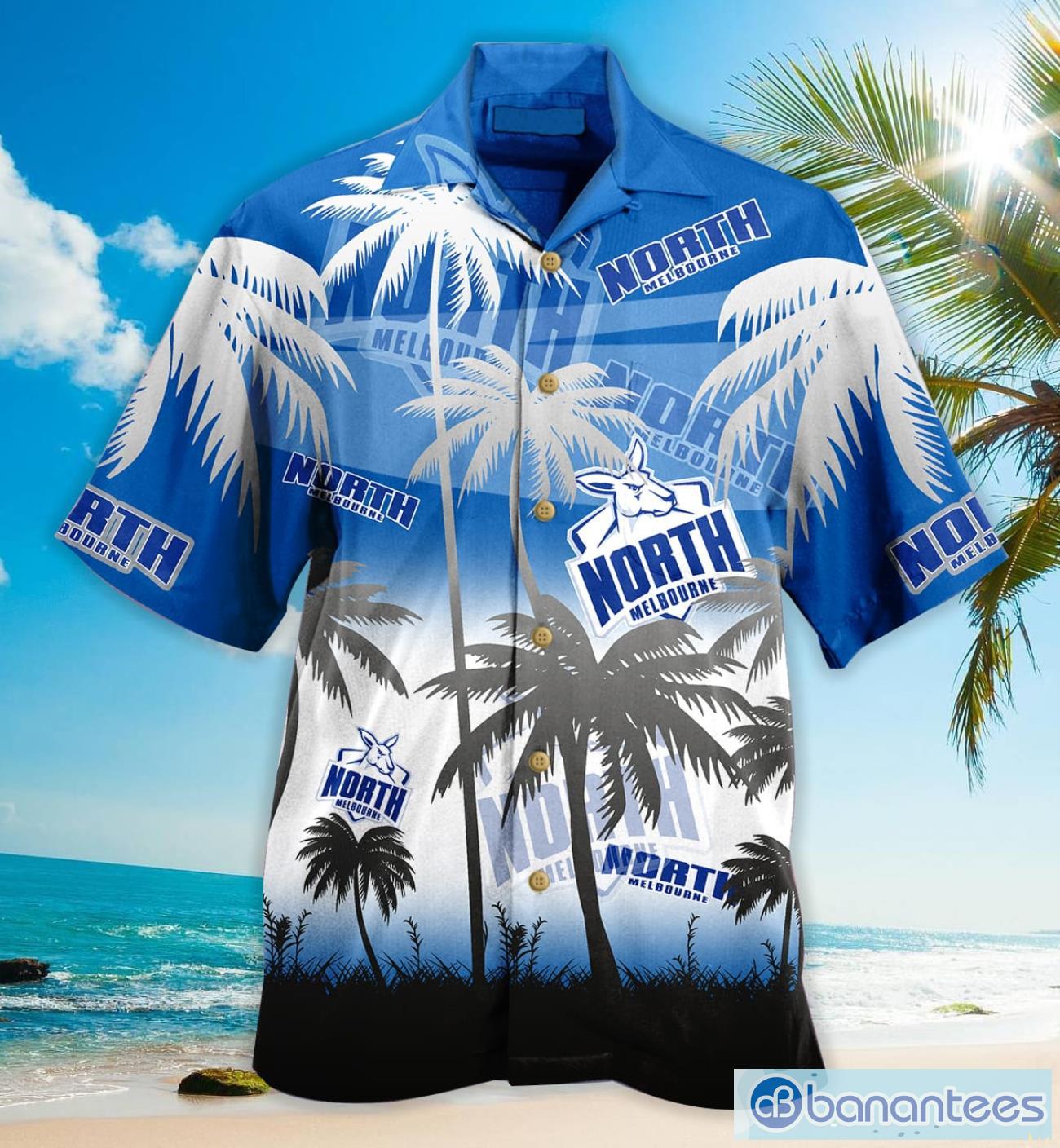 North Melbourne Hawaiian Shirt For Fans Product Photo 1