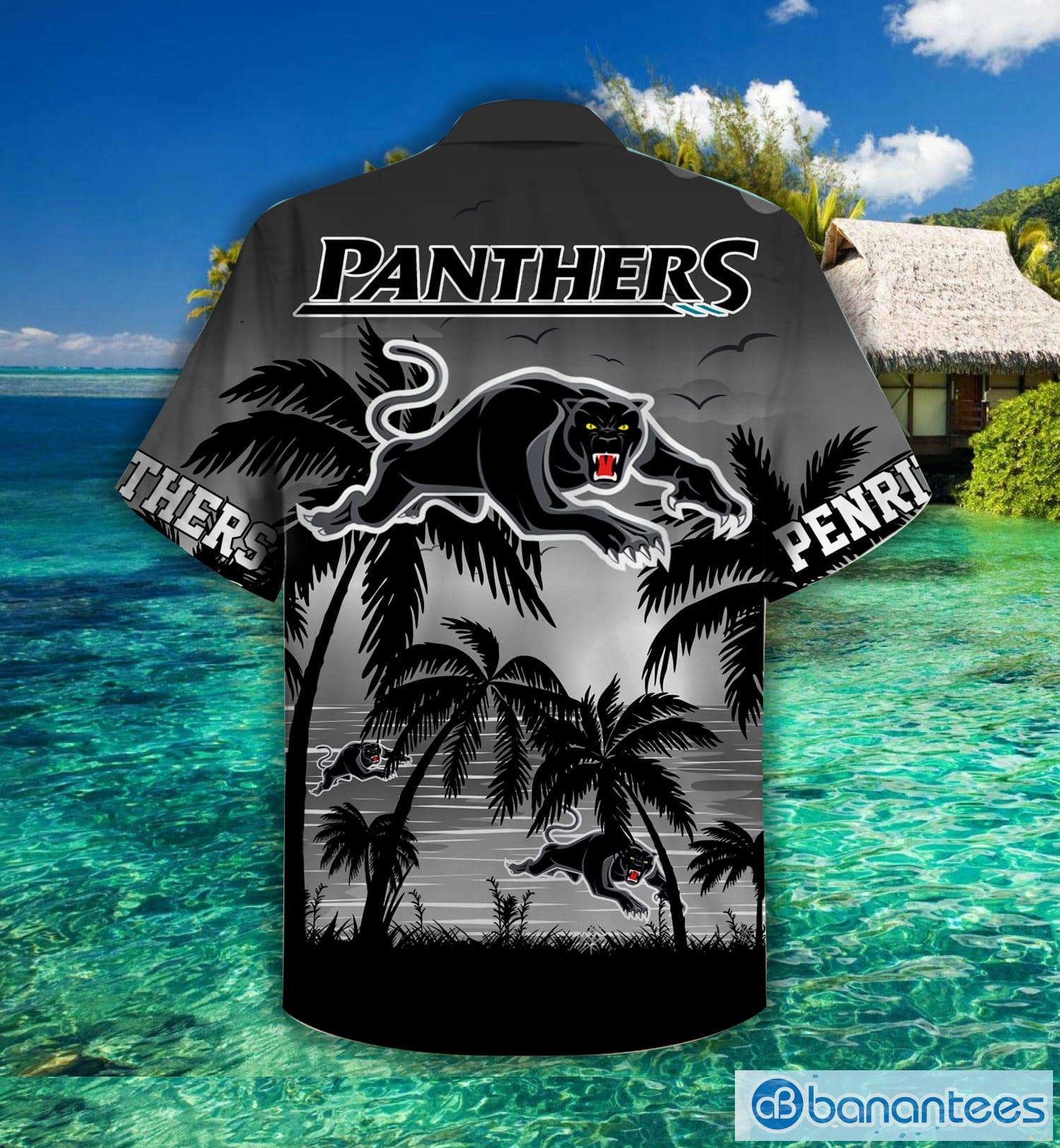 Penrith Panthers Sunset Hawaiian Shirt For Fans Product Photo 2