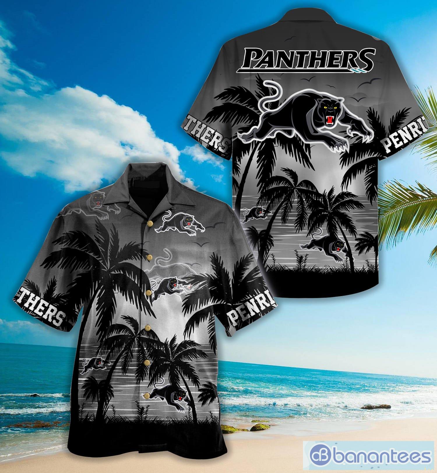Penrith Panthers Sunset Hawaiian Shirt For Fans Product Photo 3