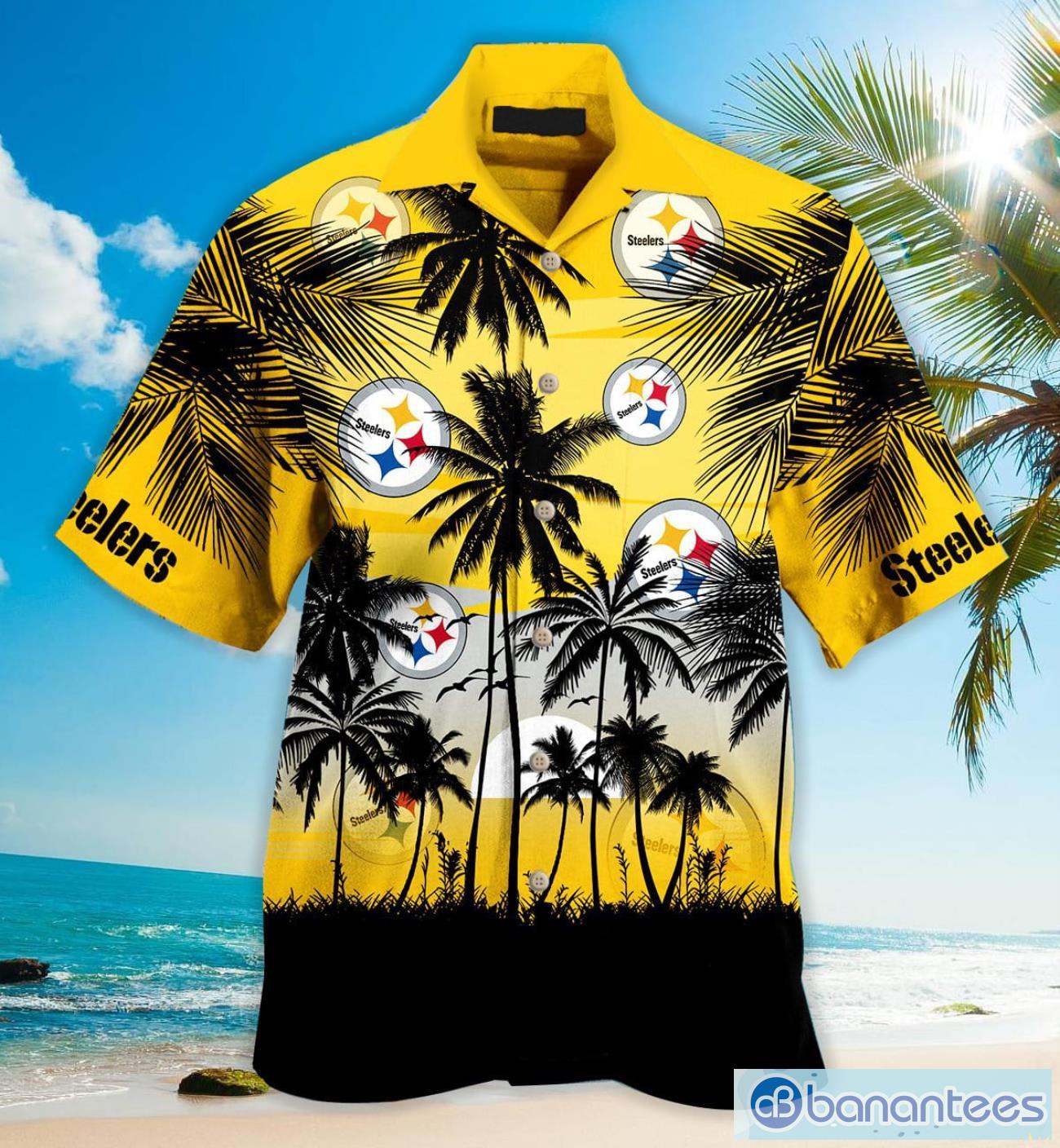 Pittsburgh Steelers Hawaiian Shirt Product Photo 2