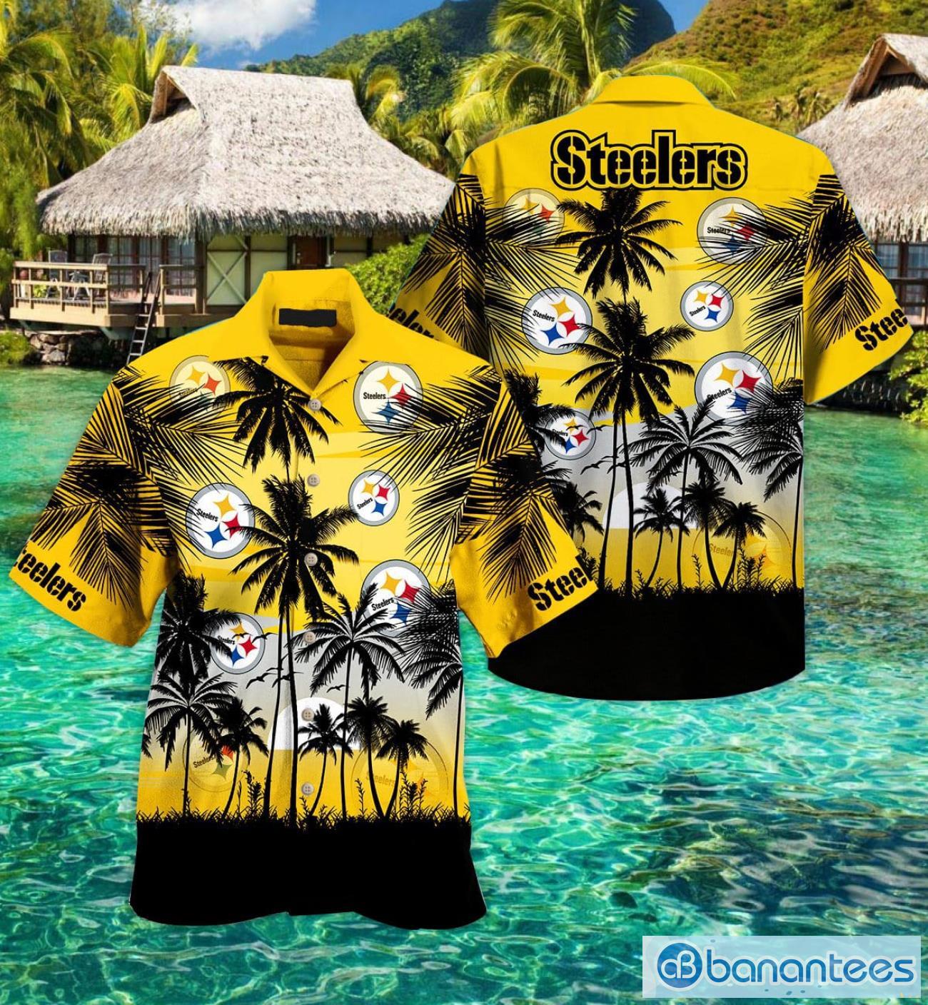 Pittsburgh Steelers Hawaiian Shirt Product Photo 1