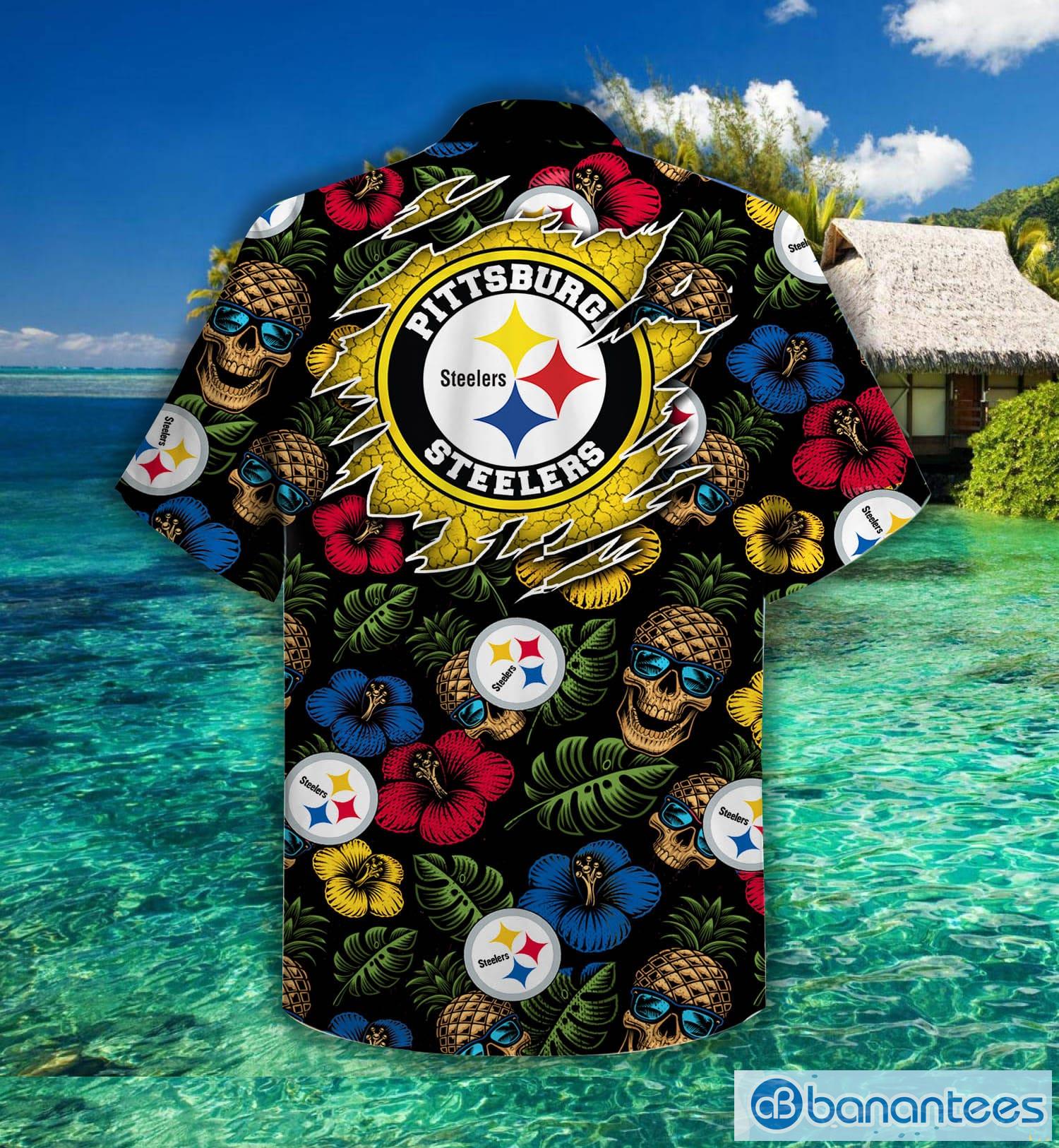 Pittsburgh Steelers Nfl Pineapple Hawaiian Shirt For Fans Product Photo 2