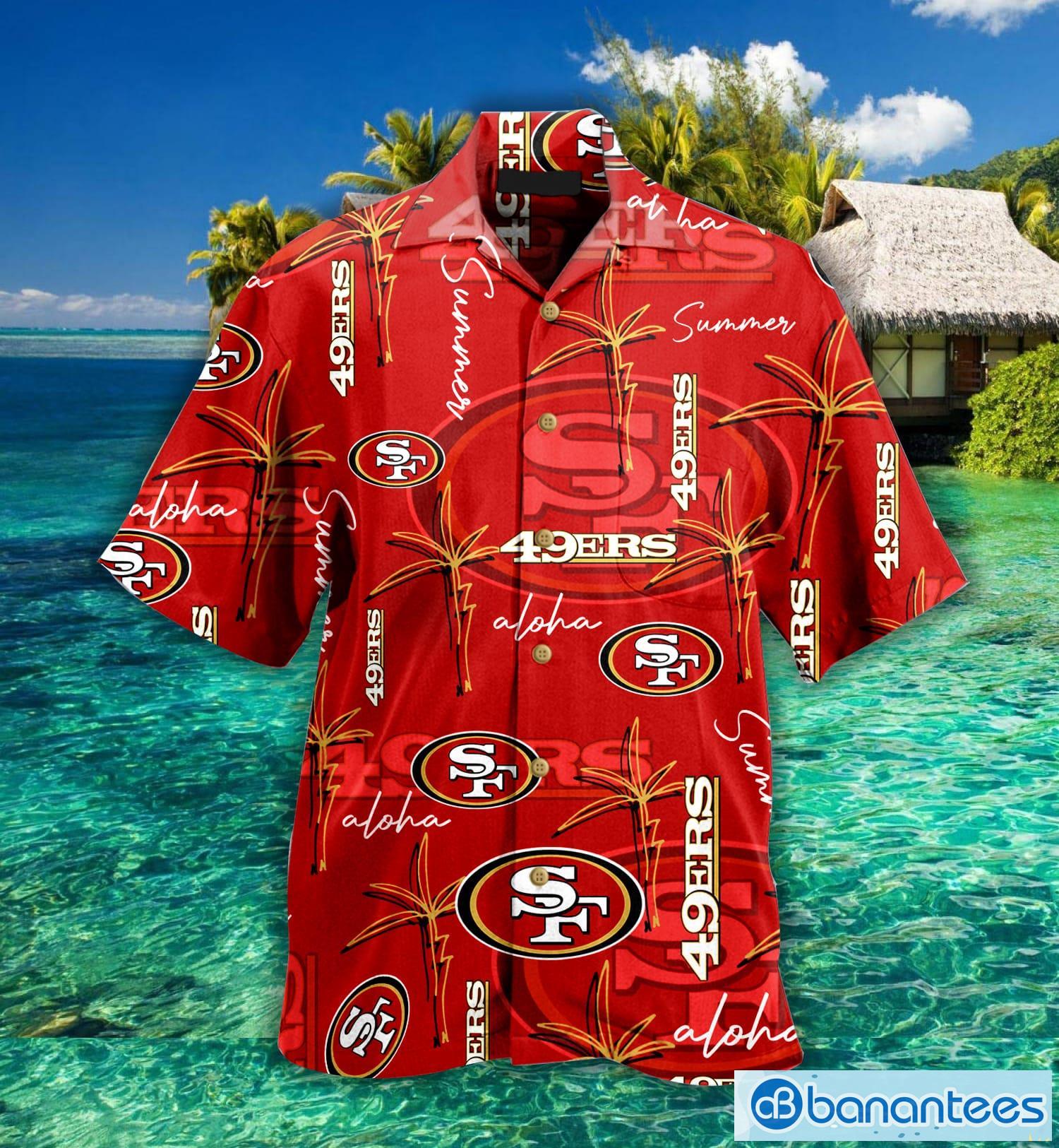 San Francisco 49ers Nfl Palm On Elie Hawaiian Shirt For Fans Product Photo 3