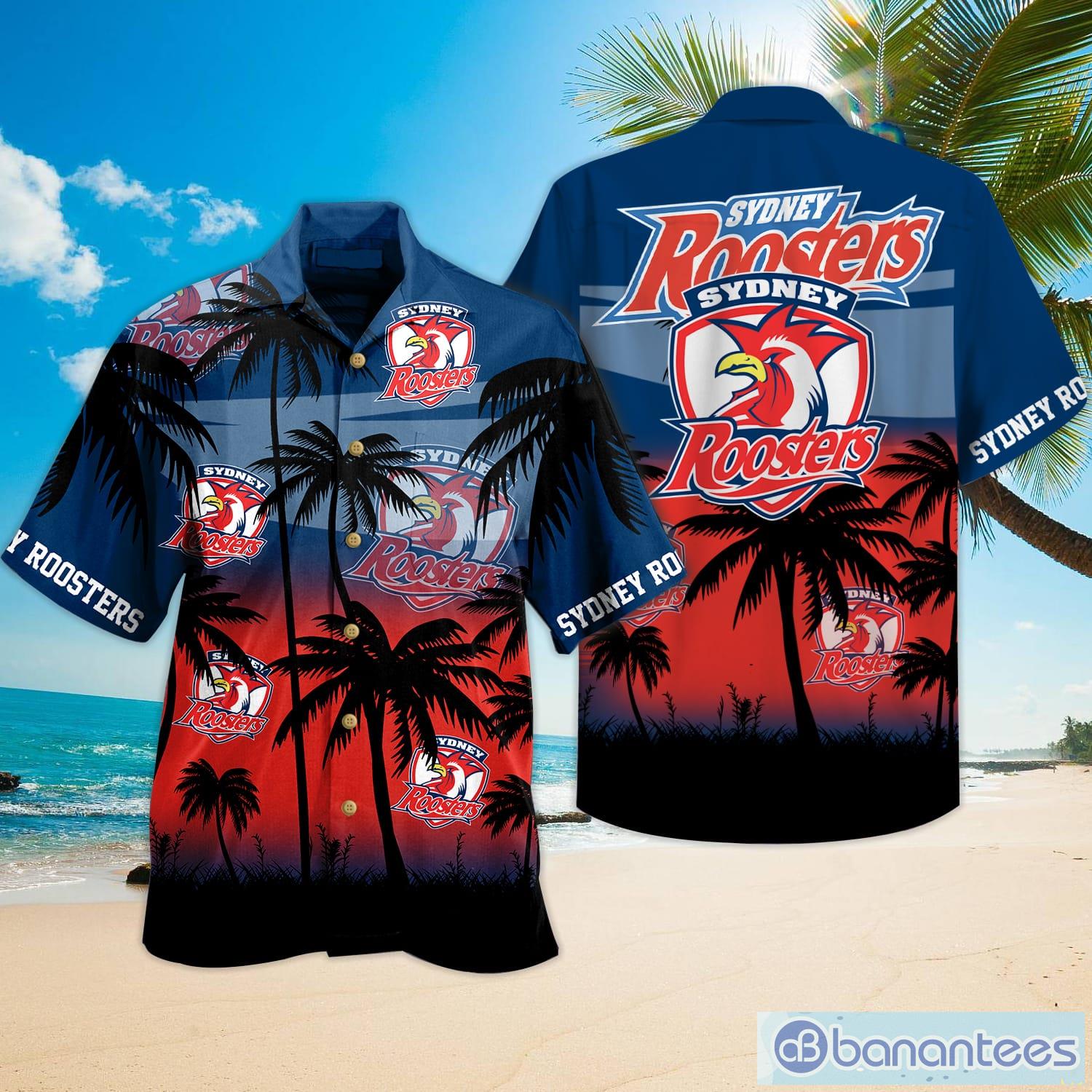Sydney Roosters Hawaiian Shirt For Fans Product Photo 1