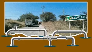 Reinicia obra hidráulica en El Malacate mientras pobladores buscan plantear consulta