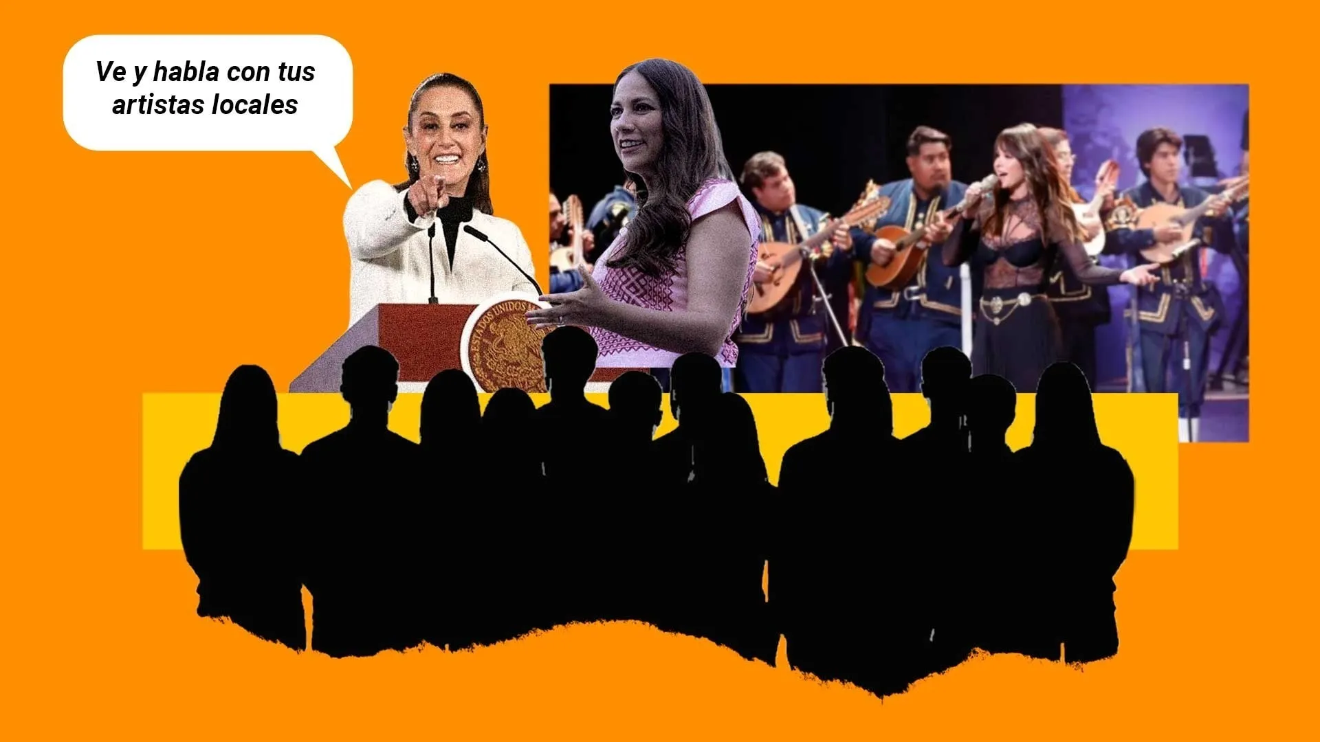 Reacciona la Presidenta ante gasto en concierto de Lucero: sería bueno si es para todos. 