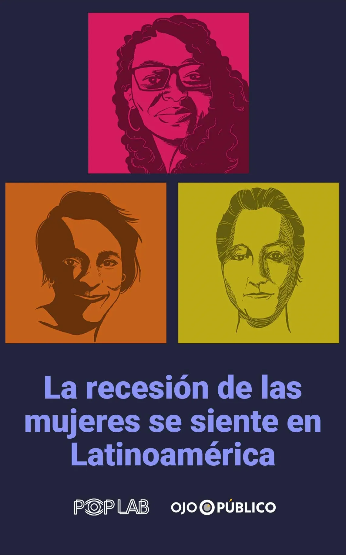 La recesión de las mujeres se siente en Latinoamérica Poster