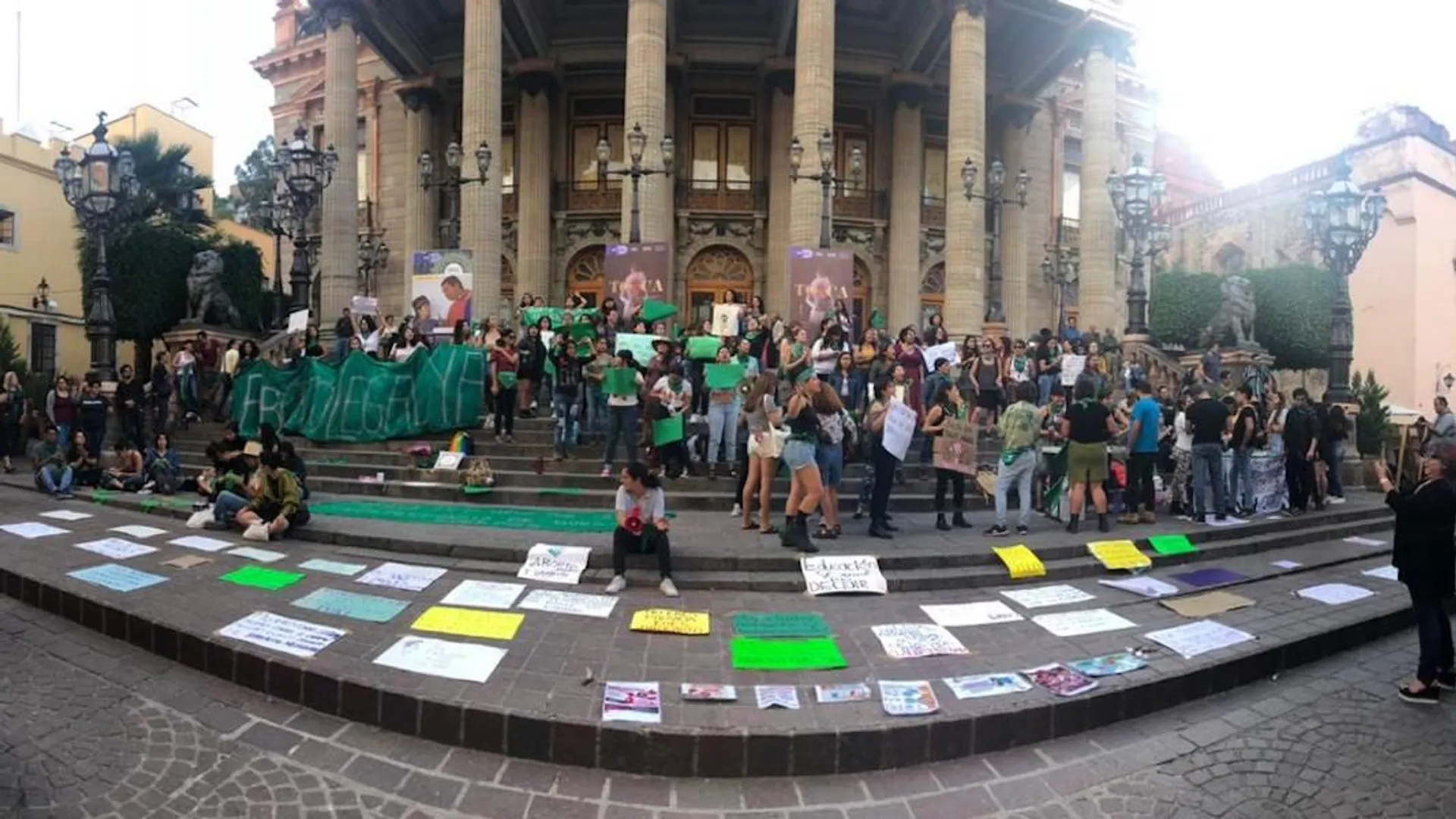 También en la conservadora Guanajuato se siente la marea verde: derecho al aborto seguro, el reclamo