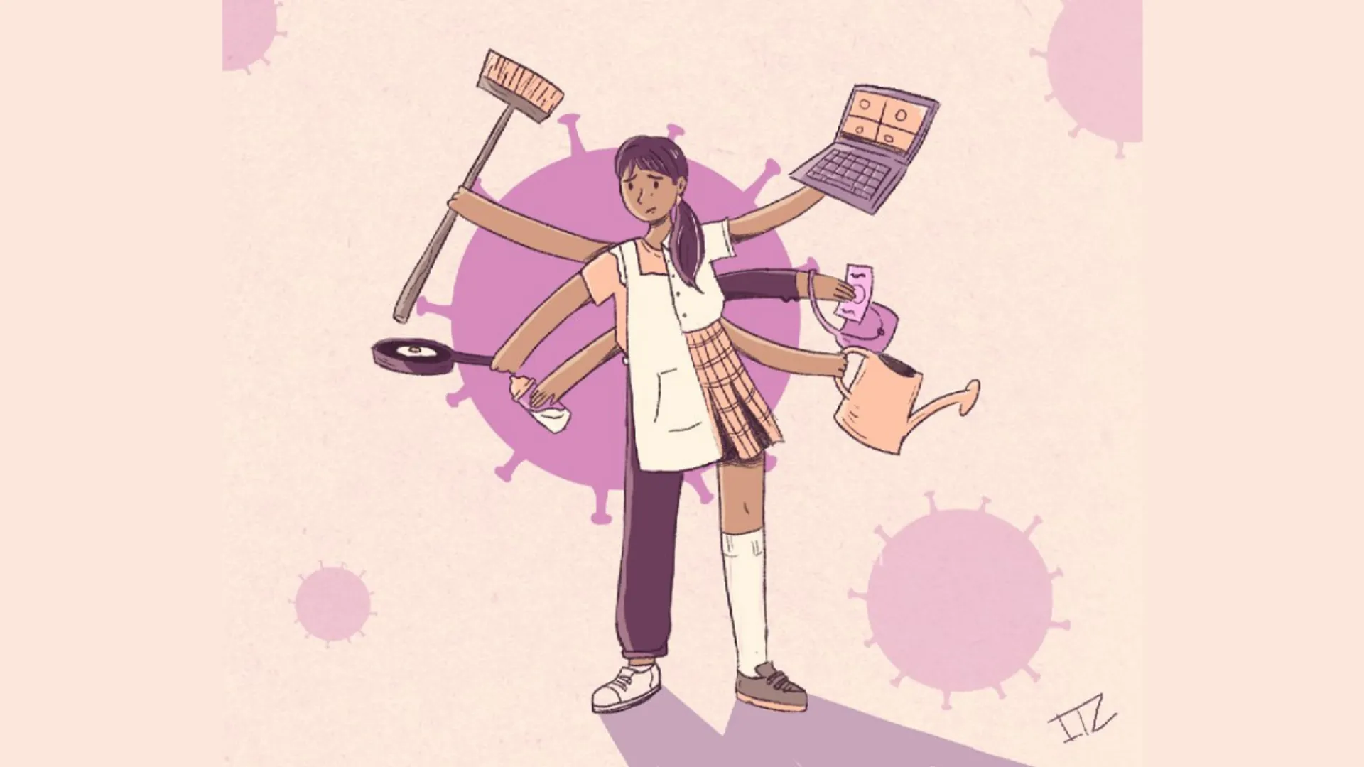 De estudiantes a madres y amas de casa: adolescentes atrapadas en doble vulnerabilidad